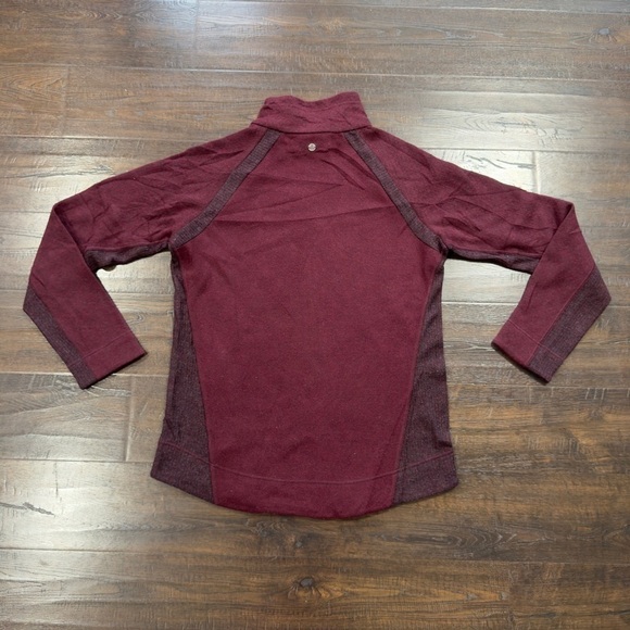 Prana Brandie Wool Blend Snap Mock Neck Pullover Sweater Size Medium Women - Picture 4 of 10